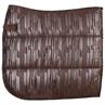 Tapis de selle HGVelvet Stripe HORSEGEAR Marron