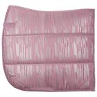 Tapis de selle HGVelvet Stripe HORSEGEAR Mauve clair