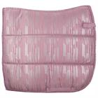 Tapis de selle HGVelvet Stripe HORSEGEAR Mauve clair