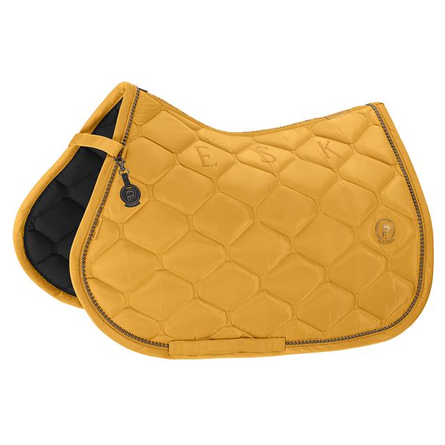Tapis de selle Highgloss Pearls Polyvalent Eskadron Jaune