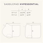Tapis de selle HVPEssential Dressage HV Polo Noir