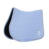 Tapis de selle Jumping Onion Quilt 3D Logo Kentucky Bleu clair