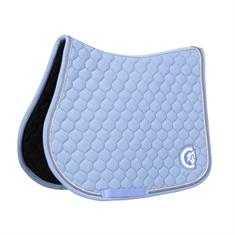 Tapis de selle Jumping Onion Quilt 3D Logo Kentucky Bleu clair