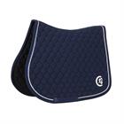 Tapis de selle Jumping Onion Quilt 3D Logo Kentucky Bleu foncé
