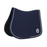 Tapis de selle Jumping Onion Quilt 3D Logo Kentucky Bleu foncé