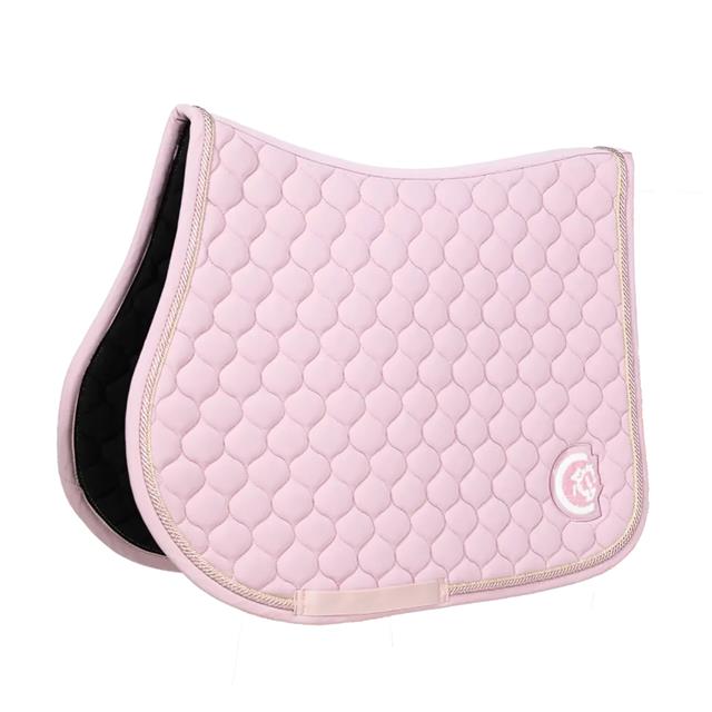 Tapis de selle Jumping Onion Quilt 3D Logo Kentucky Rose clair