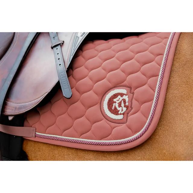 Tapis de selle Jumping Onion Quilt 3D Logo Kentucky Rose