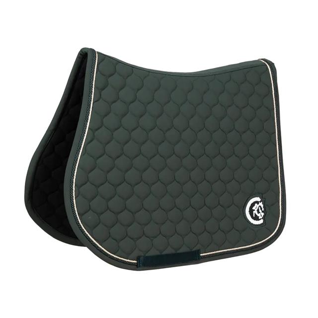 Tapis de selle Jumping Onion Quilt 3D Logo Kentucky Vert