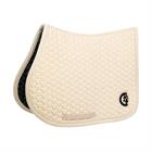Tapis de selle Jumping Plaited 3D Logo Kentucky Beige