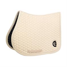 Tapis de selle Jumping Plaited 3D Logo Kentucky Beige