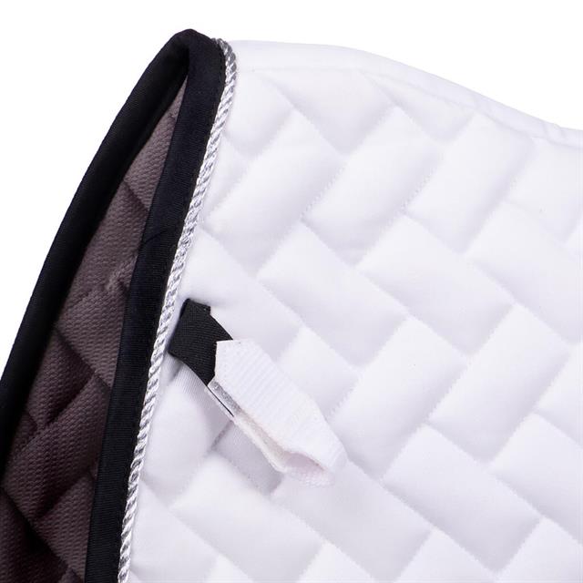 Tapis de selle Kae QHP Blanc-noir