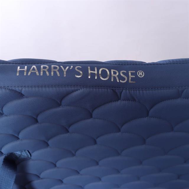 Tapis de selle Krama Harry's Horse Bleu