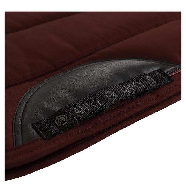 Tapis de selle Leafs Anky Rouge foncé