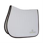 Tapis de selle Leather Fishbone Kentucky Blanc