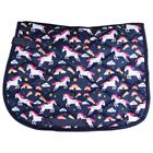 Tapis de selle Licorne Shetland HB Bleu foncé