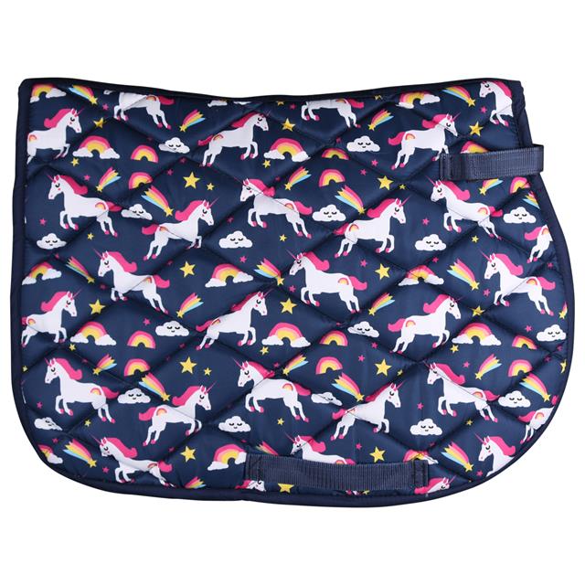 Tapis de selle Licorne Shetland HB Bleu foncé