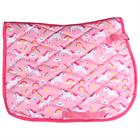Tapis de selle Licorne Shetland HB Rose