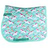 Tapis de selle Licorne Shetland HB Turquoise