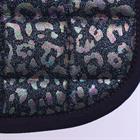 Tapis de selle Limited Edition Leopard Epplejeck Bleu foncé