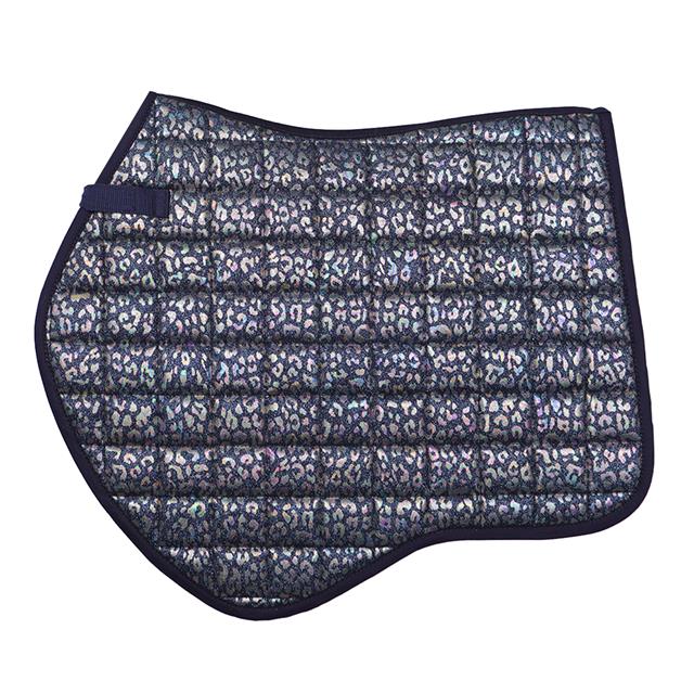 Tapis de selle Limited Edition Leopard Epplejeck Bleu foncé