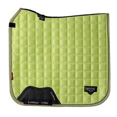 Tapis de selle Loire Classic Dressage Square LeMieux Vert clair