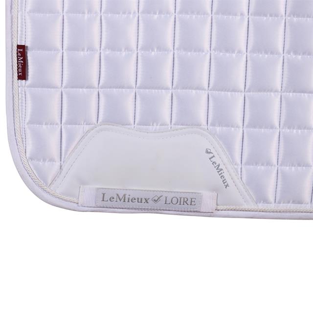 Tapis de selle Loire Classic Satin Ds LeMieux Blanc