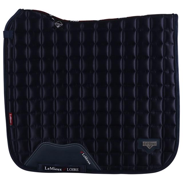 Tapis de selle Loire Classic Satin Ds LeMieux Bleu foncé