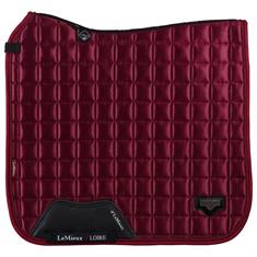 Tapis de selle Loire Classic Satin Ds LeMieux Rouge foncé