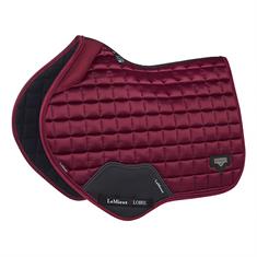 Tapis de selle Loire Close Contact Square LeMieux Rouge foncé