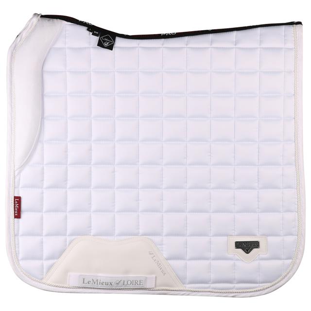 Tapis de selle Loire Dressage Square LeMieux Blanc