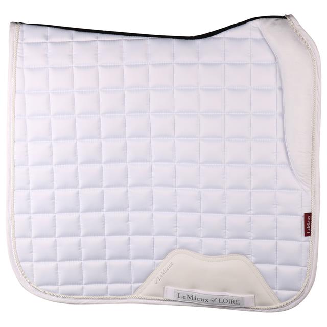 Tapis de selle Loire Dressage Square LeMieux Blanc