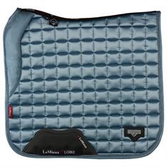 Tapis de selle Loire Dressage Square LeMieux Bleu clair