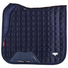 Tapis de selle Loire Dressage Square LeMieux Bleu foncé