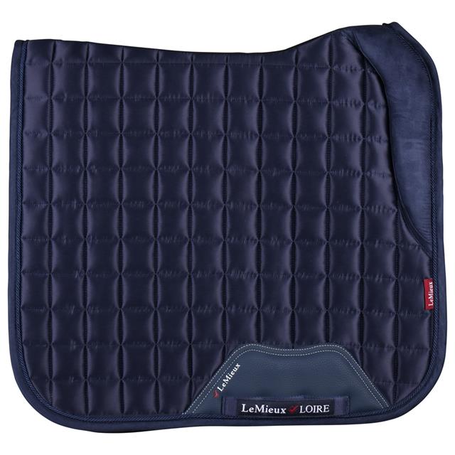Tapis de selle Loire Dressage Square LeMieux Bleu foncé