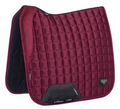 Tapis de selle Loire Dressage Square LeMieux Rouge foncé