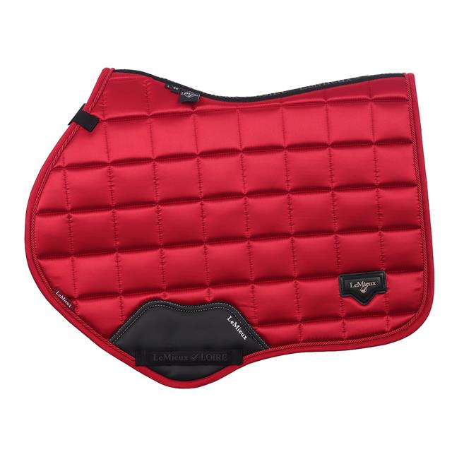 Tapis de selle Loire Square Close Contact LeMieux Rouge