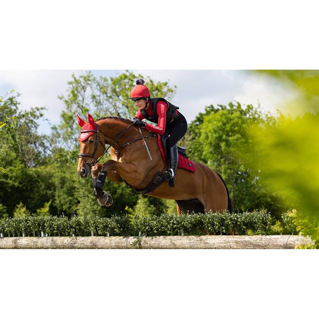 Tapis de selle Loire Square Close Contact LeMieux Rouge