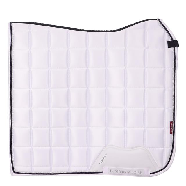 Tapis de selle Loire Square Dressage LeMieux Blanc