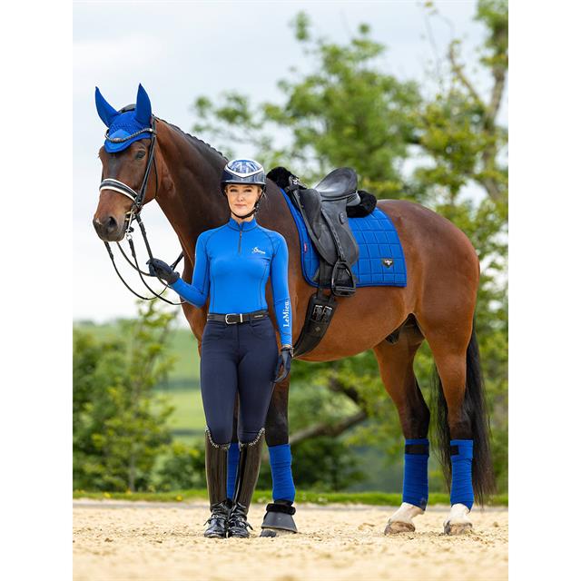 Tapis de selle Loire Square Dressage LeMieux Bleu