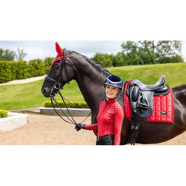 Tapis de selle Loire Square Dressage LeMieux Rouge