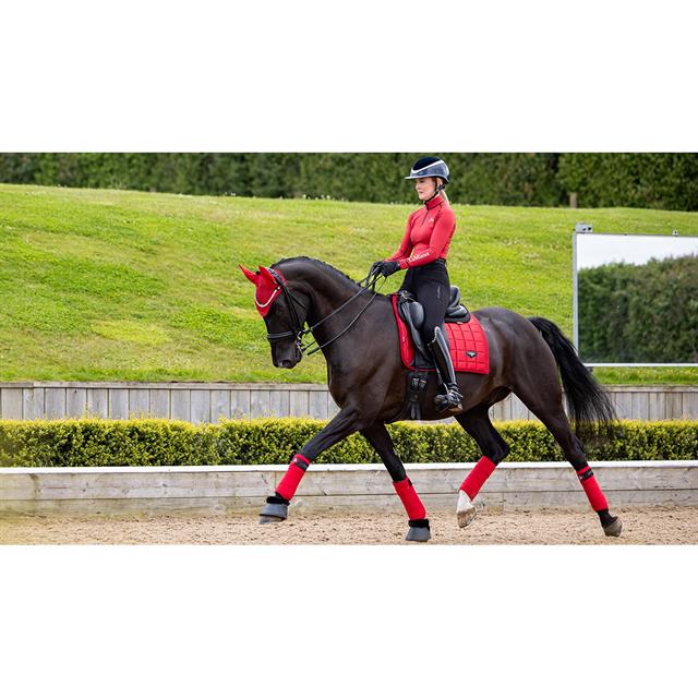 Tapis de selle Loire Square Dressage LeMieux Rouge