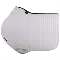 Tapis de selle Luxury Suede Cc Square LeMieux Blanc