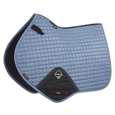 Tapis de Selle Luxury Suede Cc Square LeMieux Bleu clair