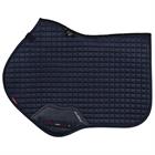 Tapis de selle Luxury Suede Cc Square LeMieux Bleu foncé