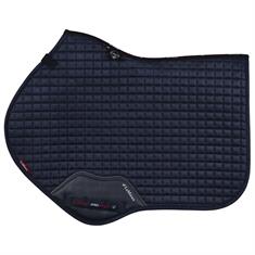 Tapis de selle Luxury Suede Cc Square LeMieux Bleu foncé