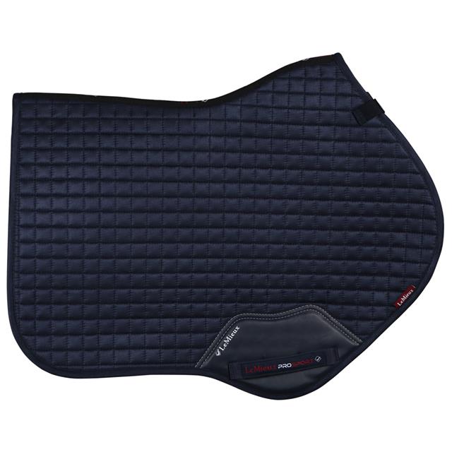 Tapis de selle Luxury Suede Cc Square LeMieux Bleu foncé