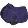 Tapis de selle Luxury Suede Cc Square LeMieux MID BLUE