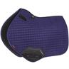 Tapis de selle Luxury Suede Cc Square LeMieux MID BLUE