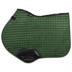 Tapis de selle Luxury Suede Cc Square LeMieux Vert foncé