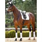 Tapis de selle Merino+ Half Lined Dressage LeMieux Blanc-beige